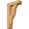 Ekena Millwork Funston Block Smooth Bracket w/ Offset Brace, Western Red Cedar, 5 1/2"W x 18"D x 30"H BKT0604X18X30FST05SWR - alternate 1